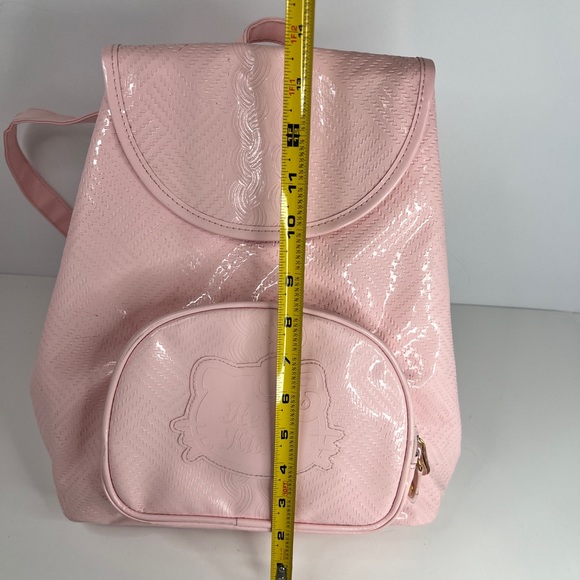 Sanrio Hello Kitty Backpack Pink Patent Leather Retired Item 2011 - Picture 11 of 16